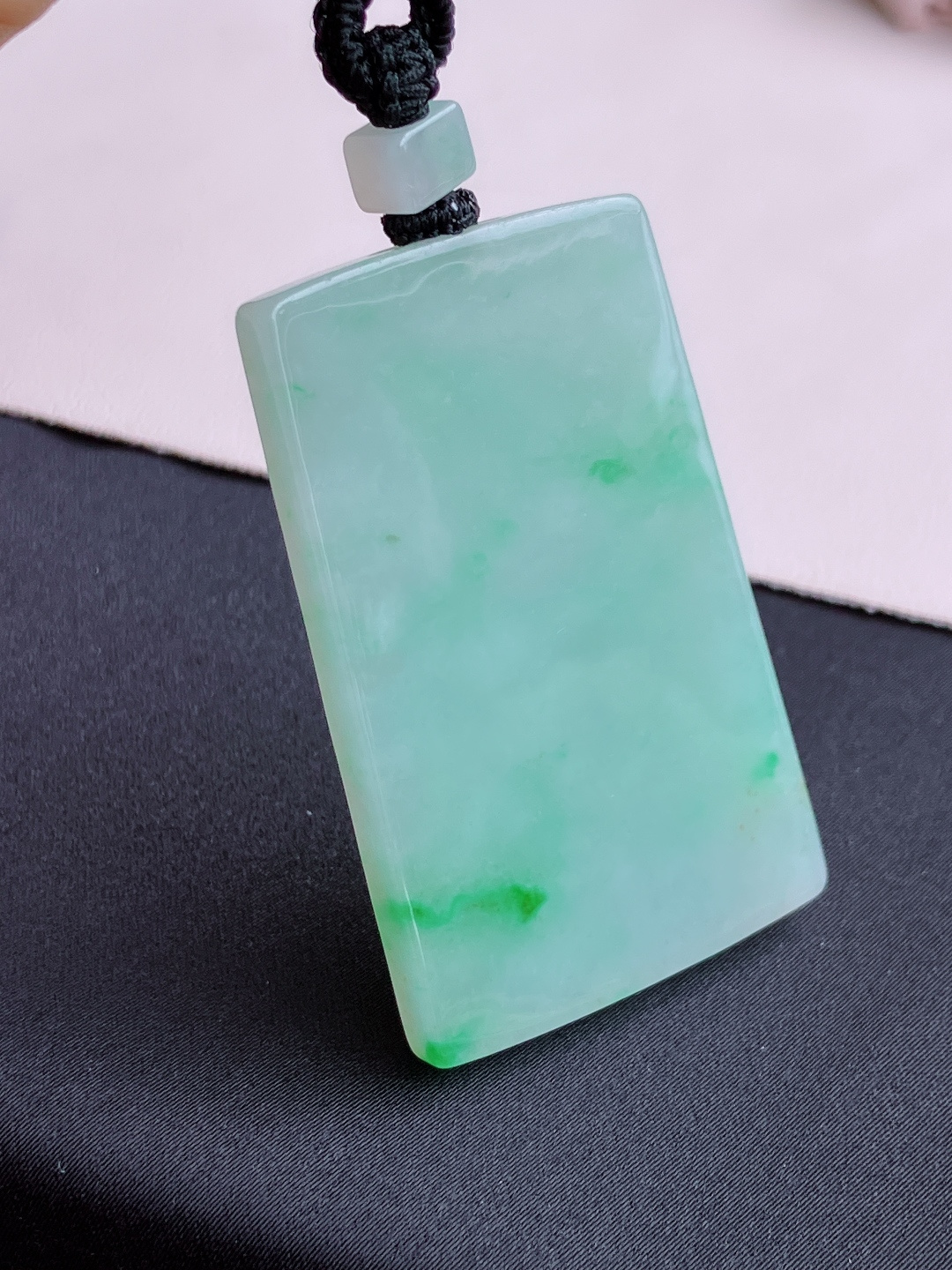 翠绿平安牌，简约时尚，尺寸54/33/5.6/自然光实拍