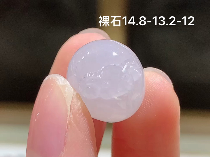 冰种生肖猪 无裂, 尺寸，14.8-13.2-12
