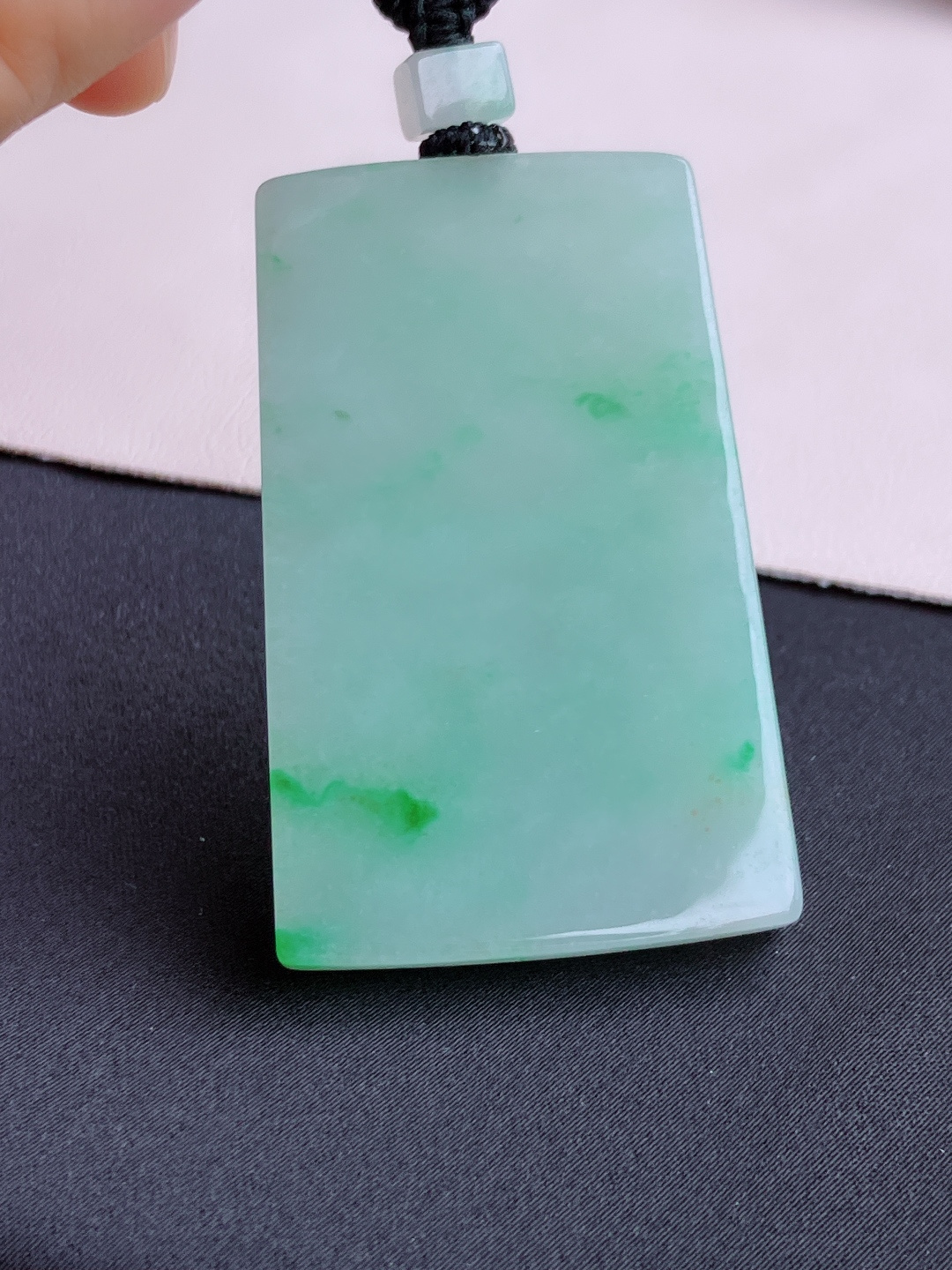 翠绿平安牌，简约时尚，尺寸54/33/5.6/自然光实拍