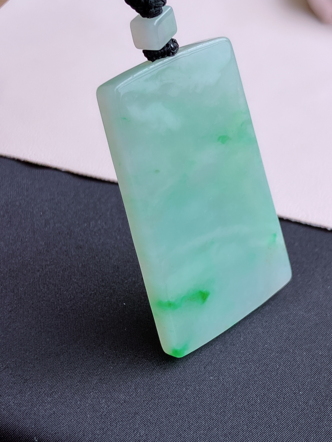 翠绿平安牌，简约时尚，尺寸54/33/5.6/自然光实拍