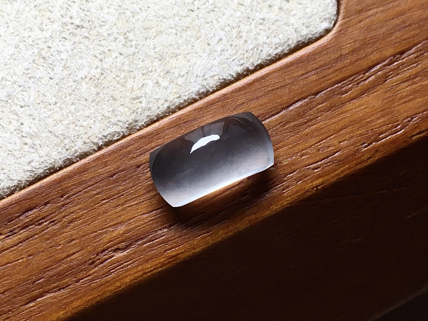 ️ 玻璃种马鞍 冰透感十足，起光感，尺寸17*5*4