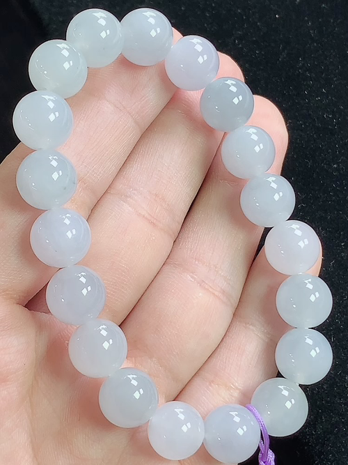 冰种玉珠手串尺寸10mm，Q25zg9