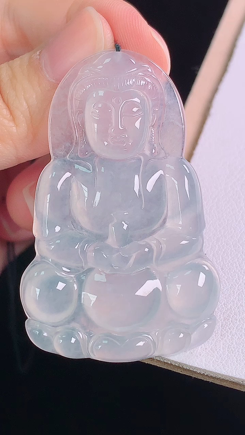 ️观音，无裂，尺寸:50-32.4-4.9mm