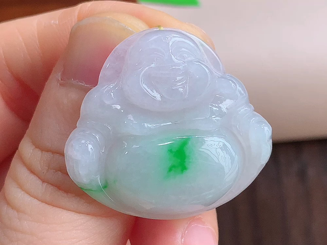 笑佛，尺寸29.4-26.8-6.2mm，包A附证书