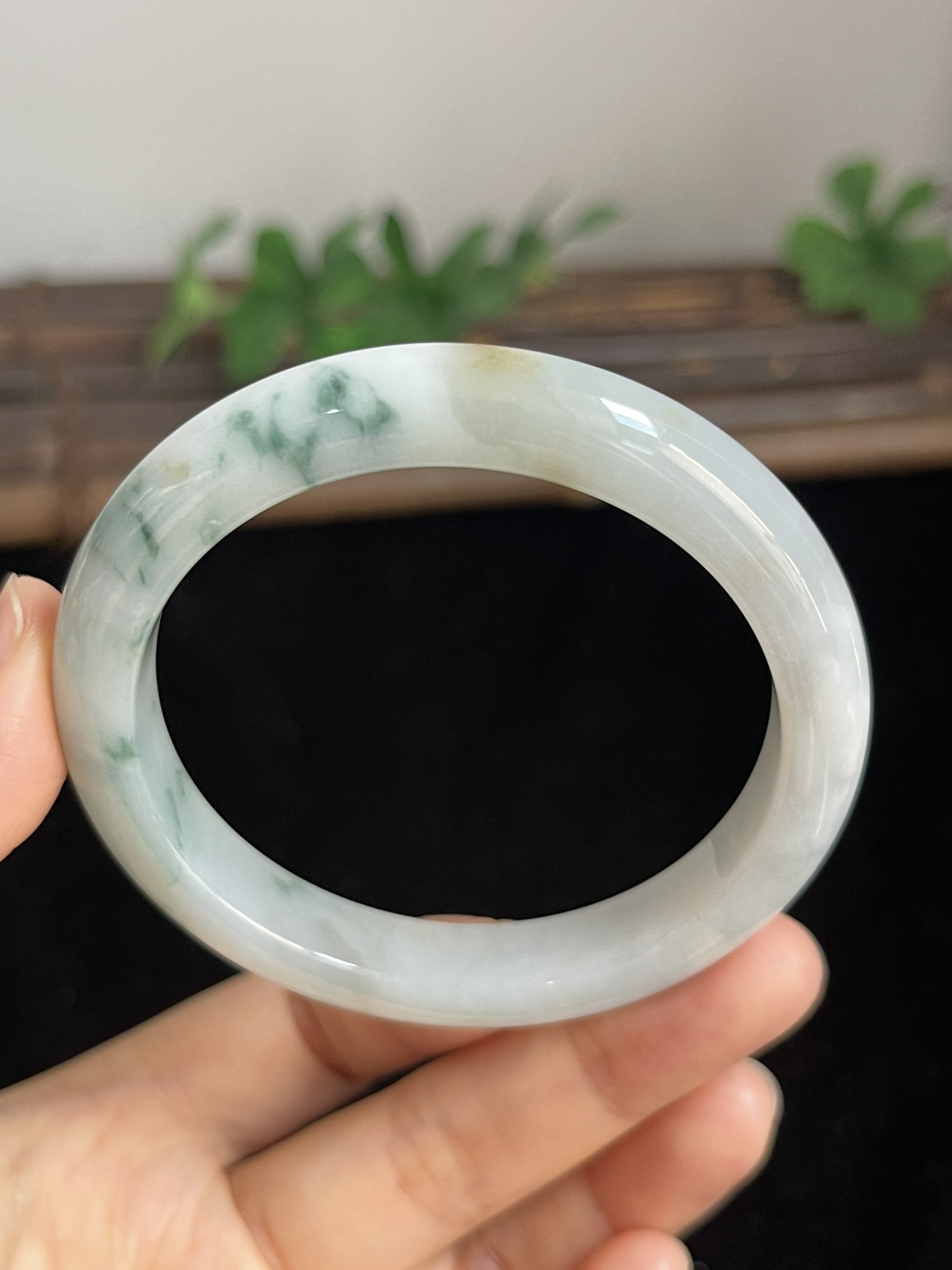 正圈53.8圈口，翡翠手镯
