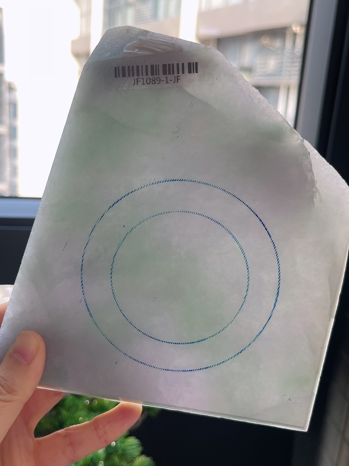 翡翠板料，⭕️正圈最大做62，圆条最大做58