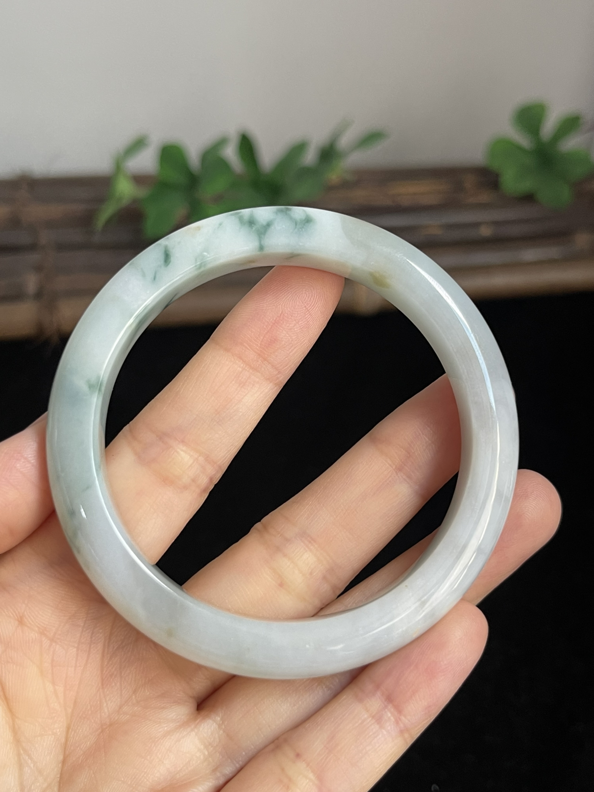 正圈53.8圈口，翡翠手镯