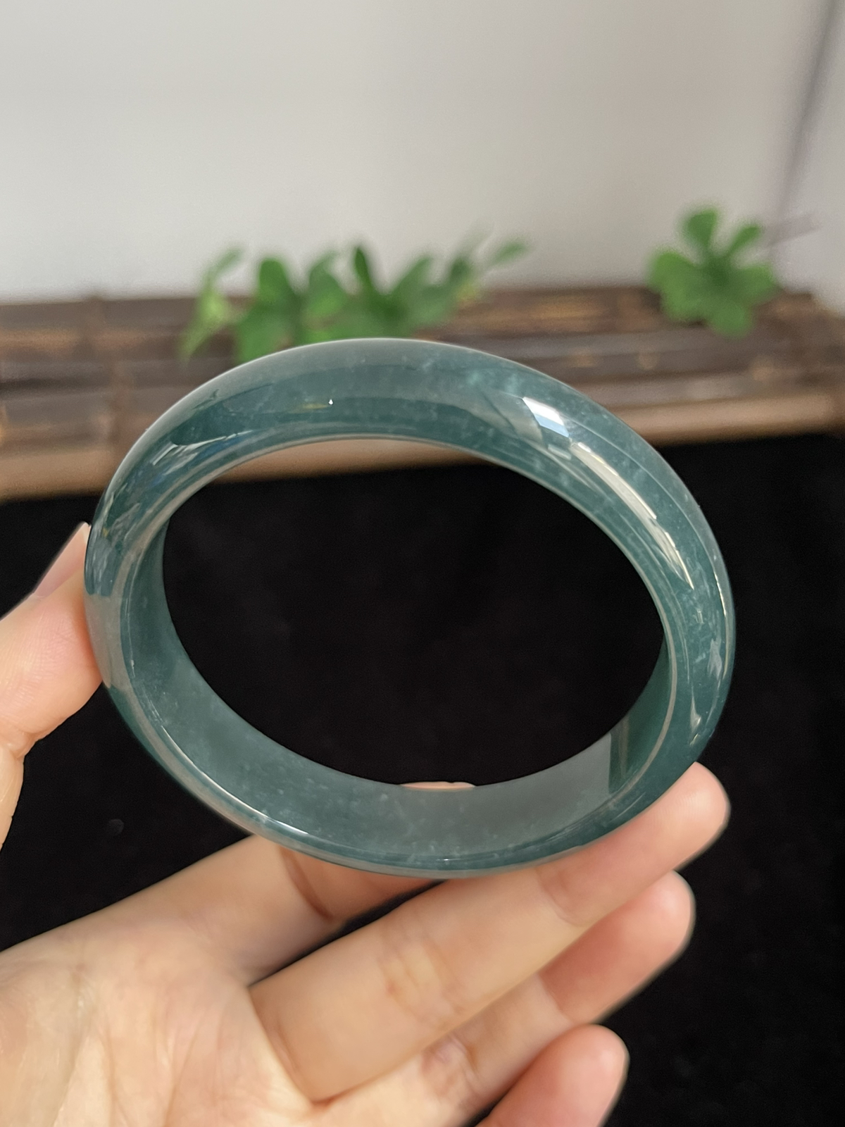 正圈58圈口，翡翠手镯