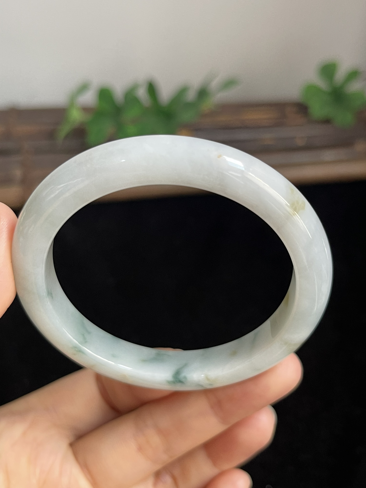正圈53.8圈口，翡翠手镯