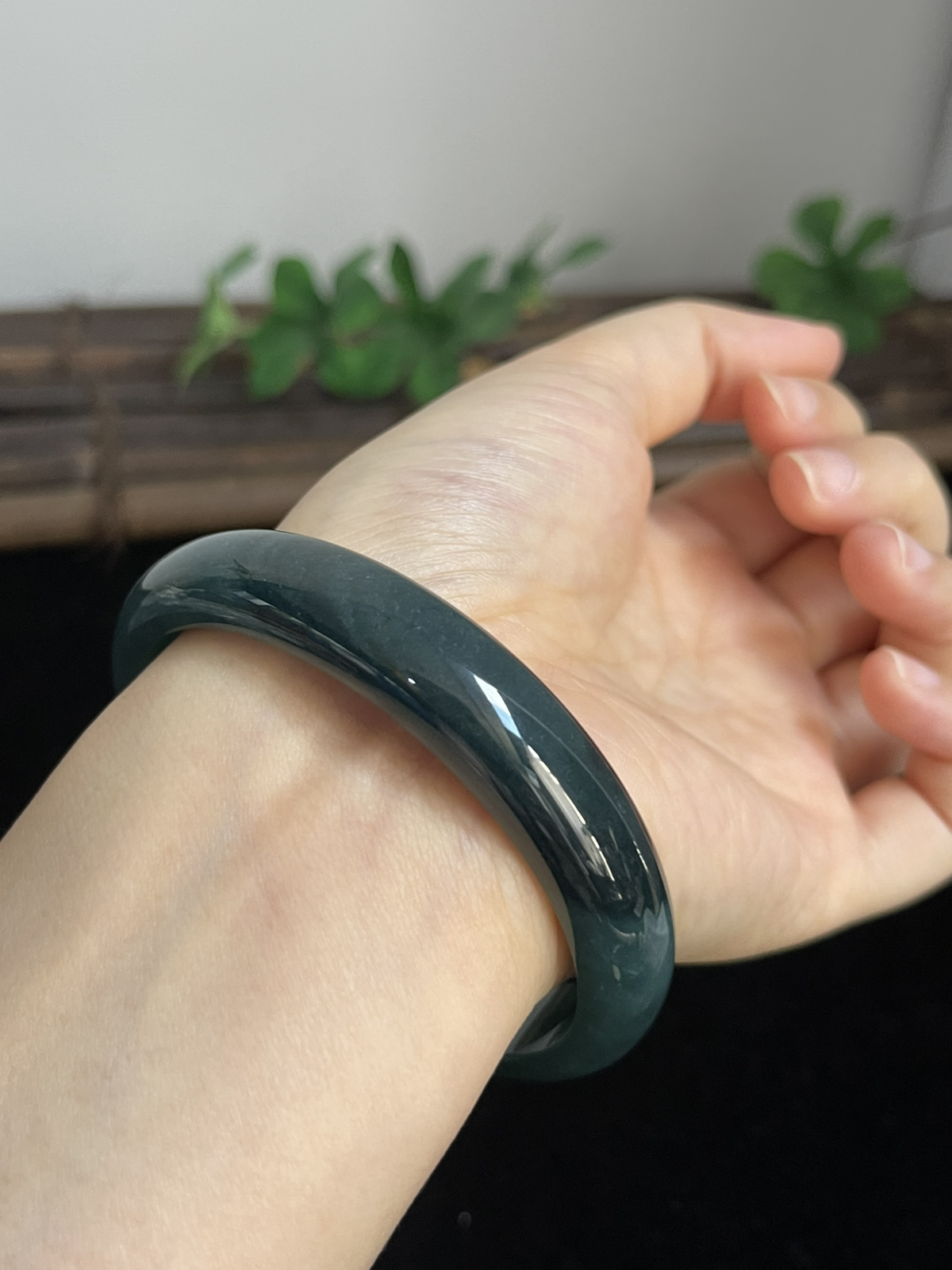 正圈62圈口，翡翠手镯