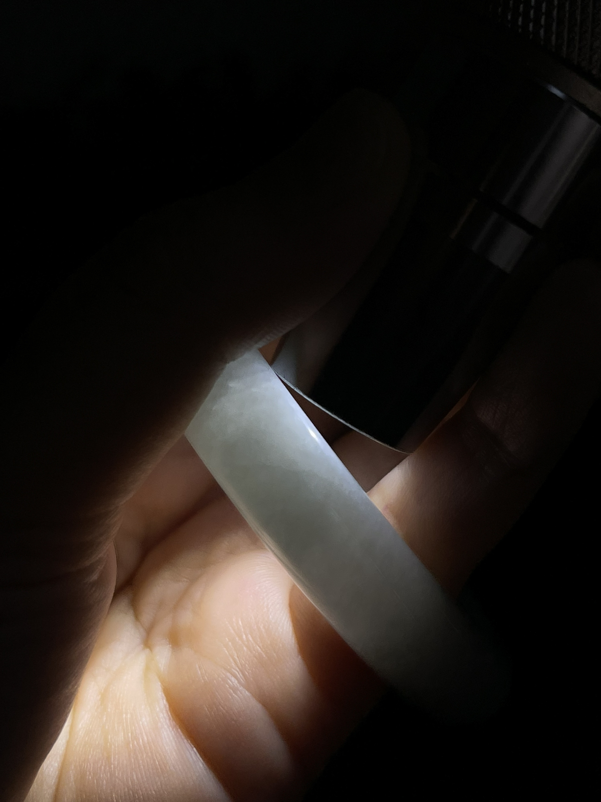 正圈55.5圈口，翡翠手镯