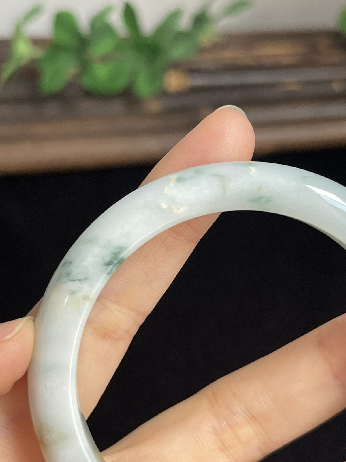 正圈53.8圈口，翡翠手镯