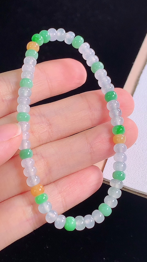 多彩手链，尺寸:5.0-3.4mm 21