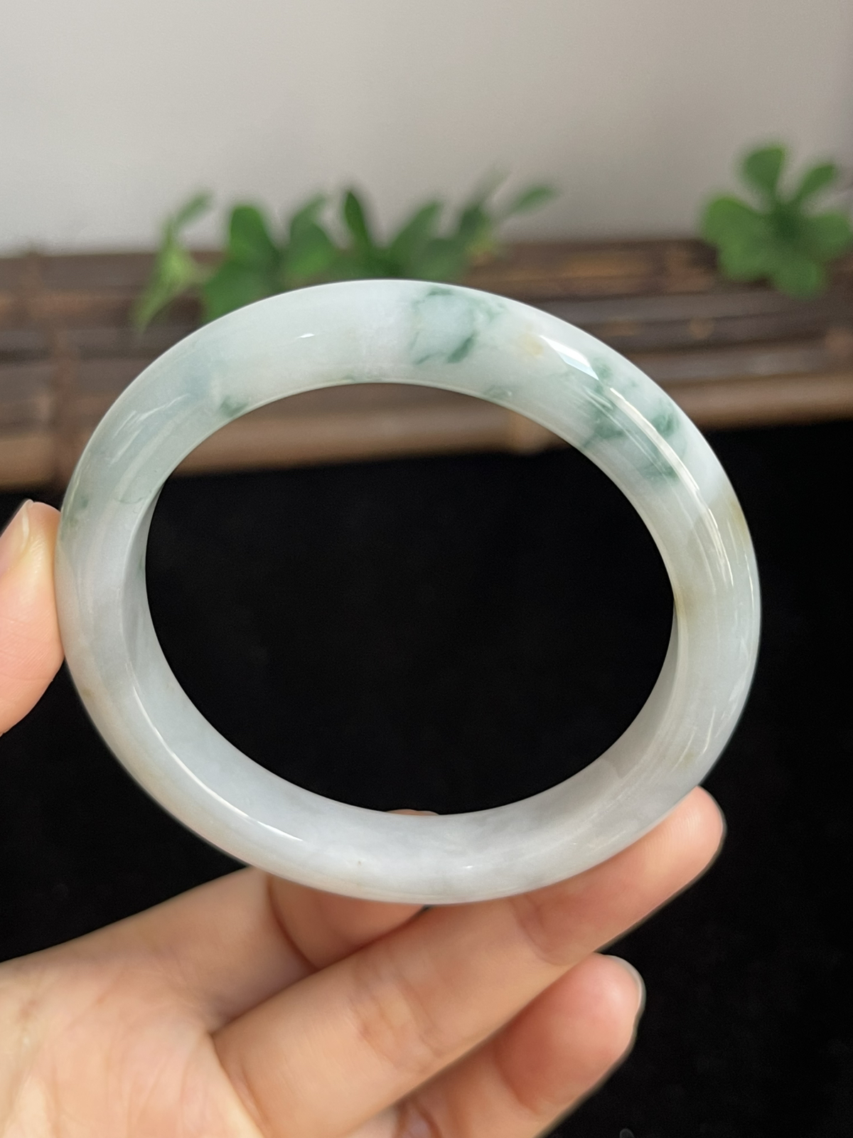 正圈53.8圈口，翡翠手镯