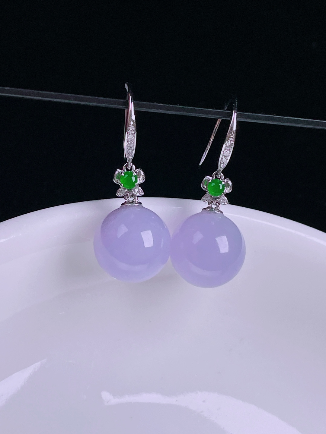 ️老种起光，细底通透，尺寸：裸石9.8mm0727