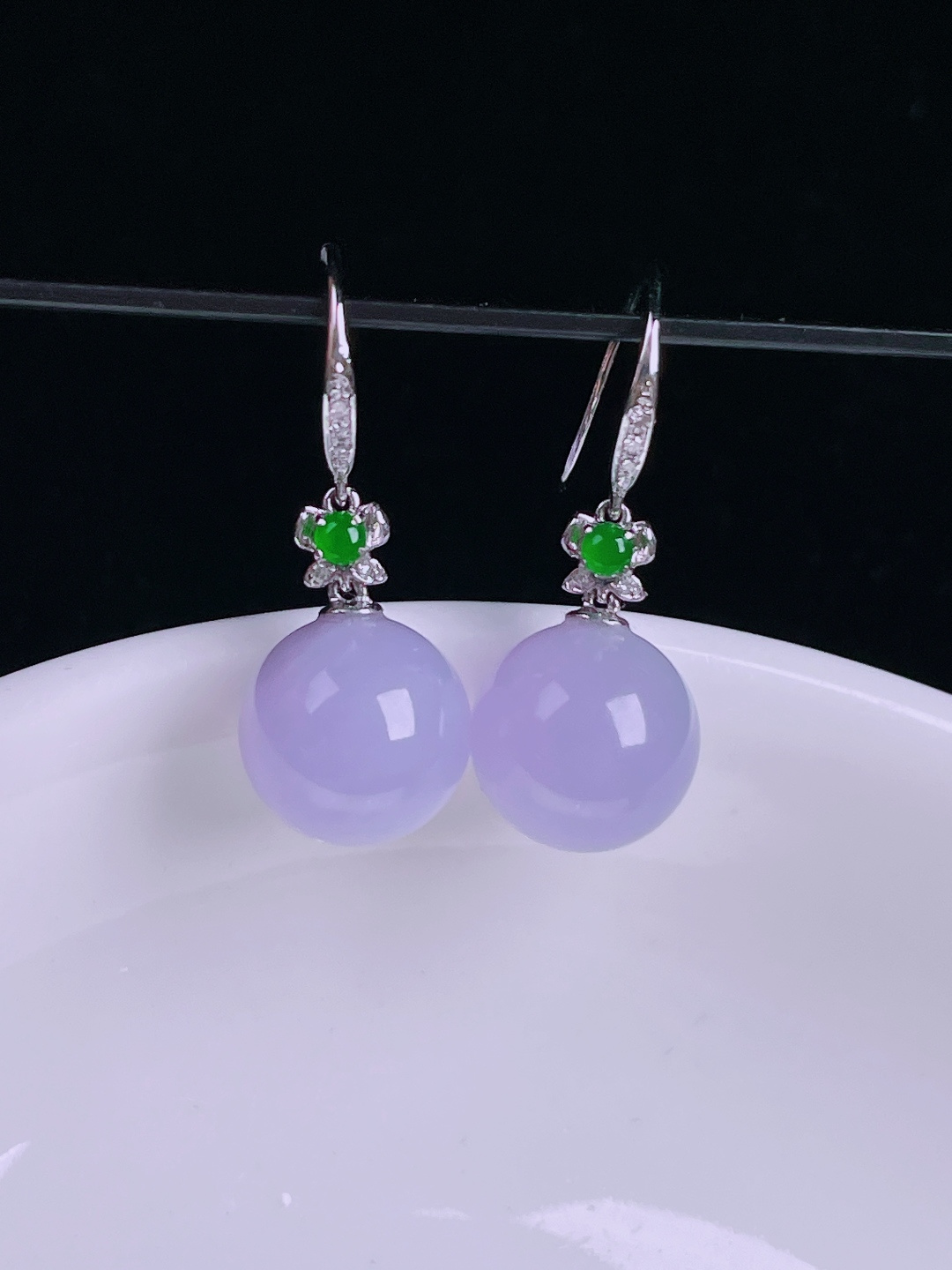 ️老种起光，细底通透，尺寸：裸石9.8mm0727