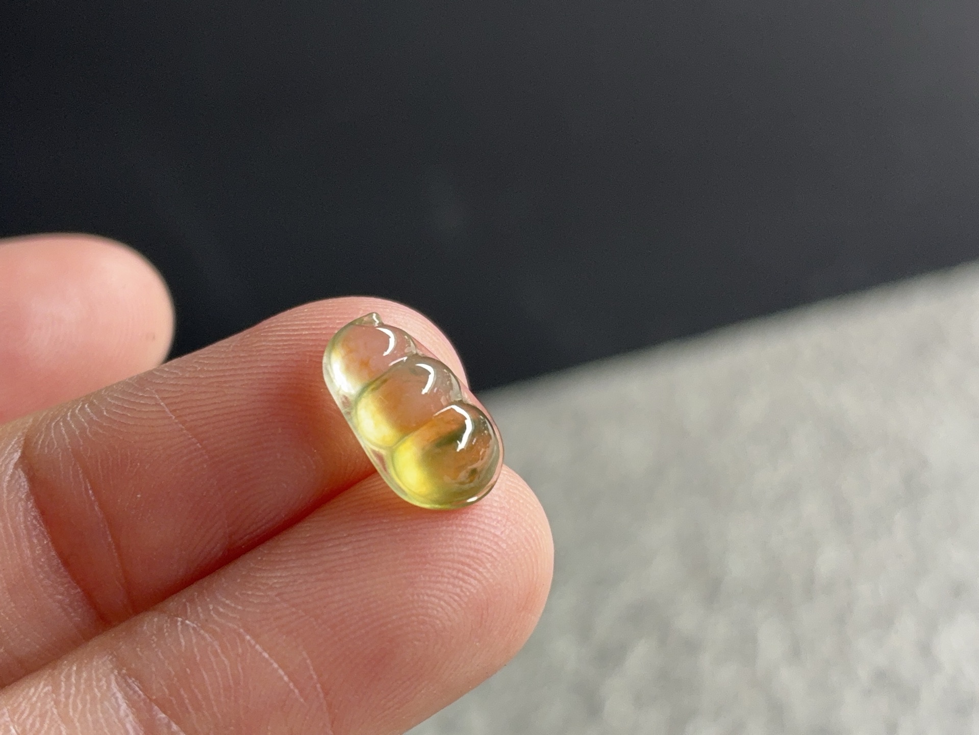 冰黄福豆 尺寸11.4× 6.7× 4.4