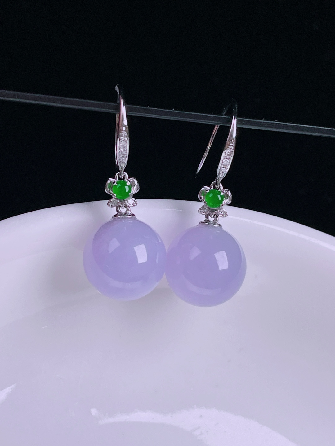 ️老种起光，细底通透，尺寸：裸石9.8mm0727