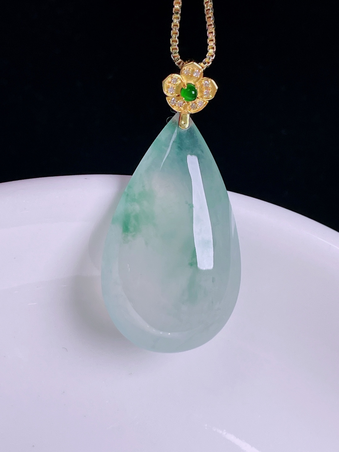 ️，老种起光，细底通透，尺寸：33裸石27/16/6mm0727