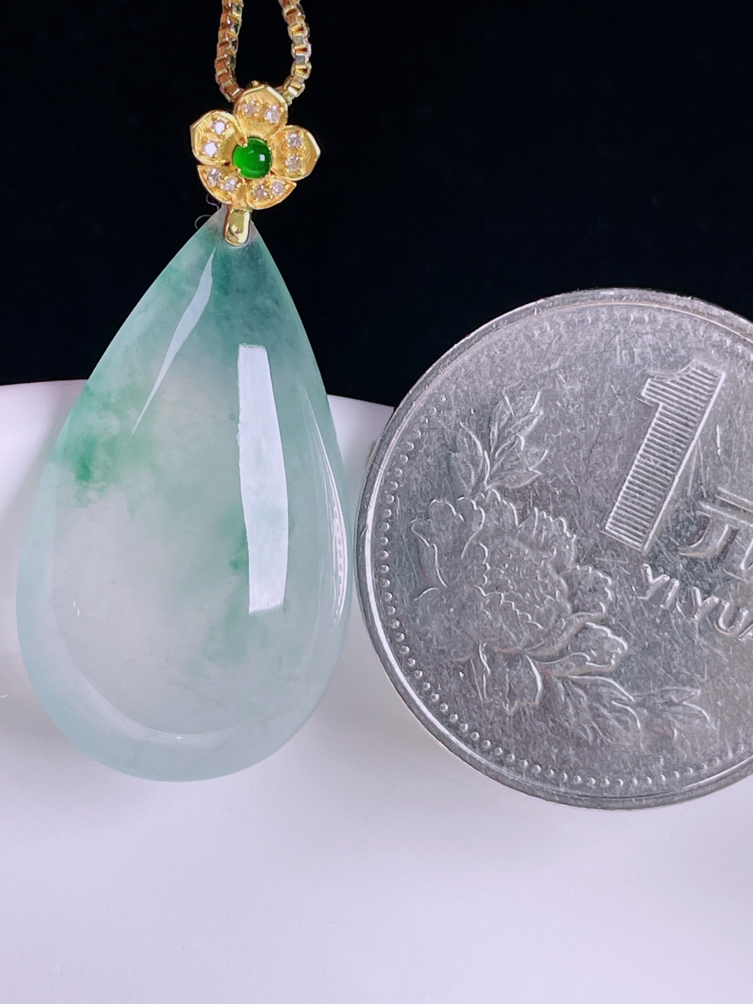 ️，老种起光，细底通透，尺寸：33裸石27/16/6mm0727