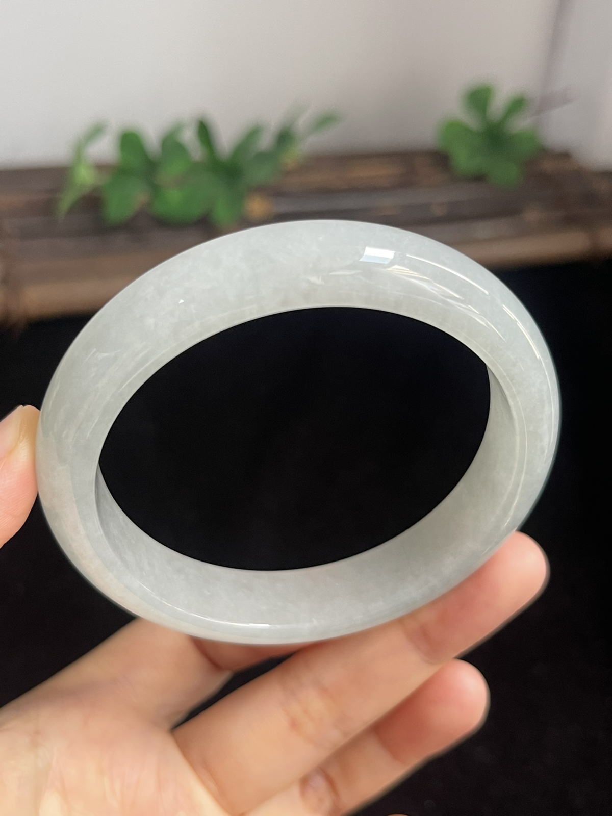 正圈56.7圈口，翡翠手镯