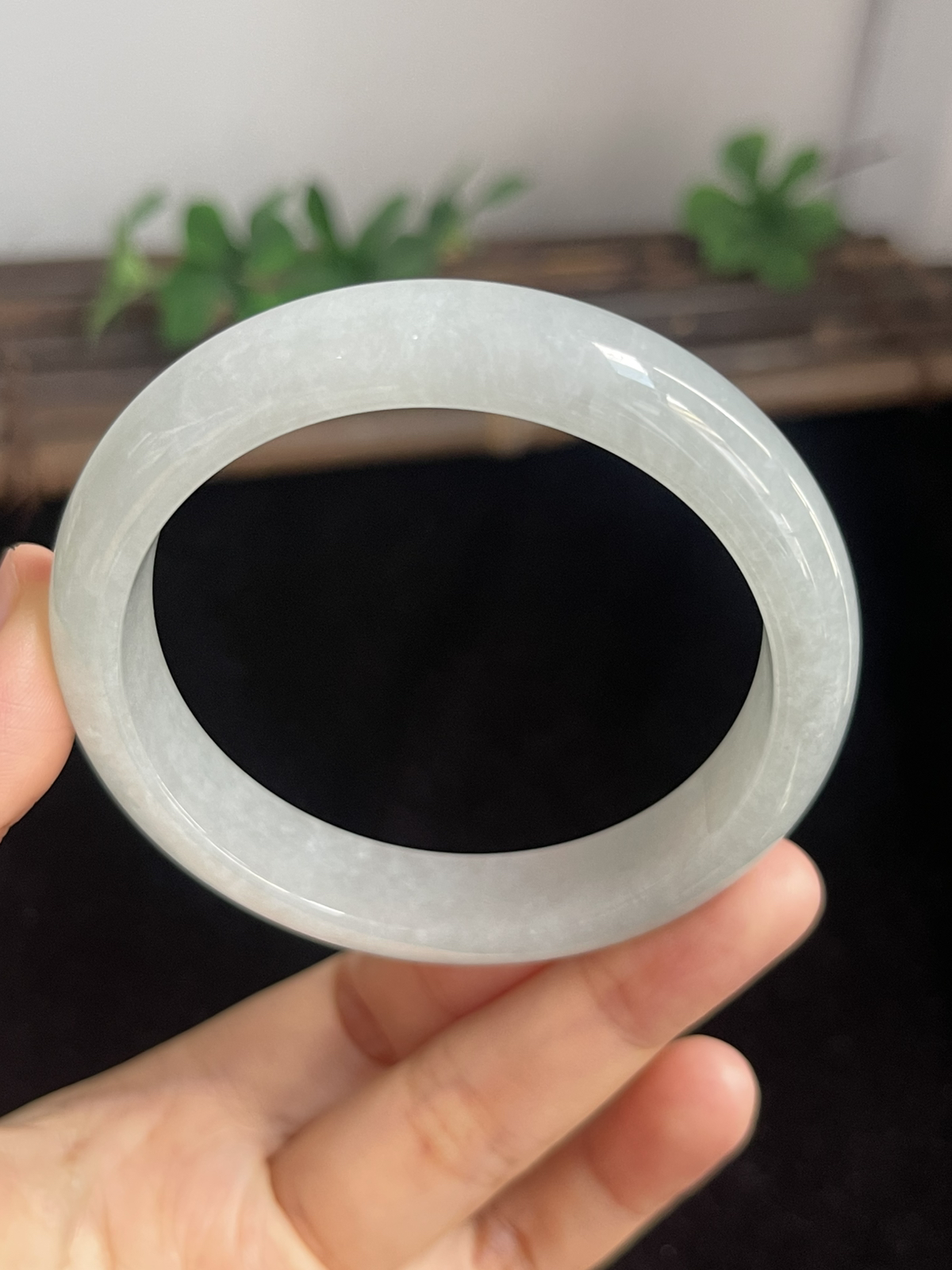 正圈56.7圈口，翡翠手镯