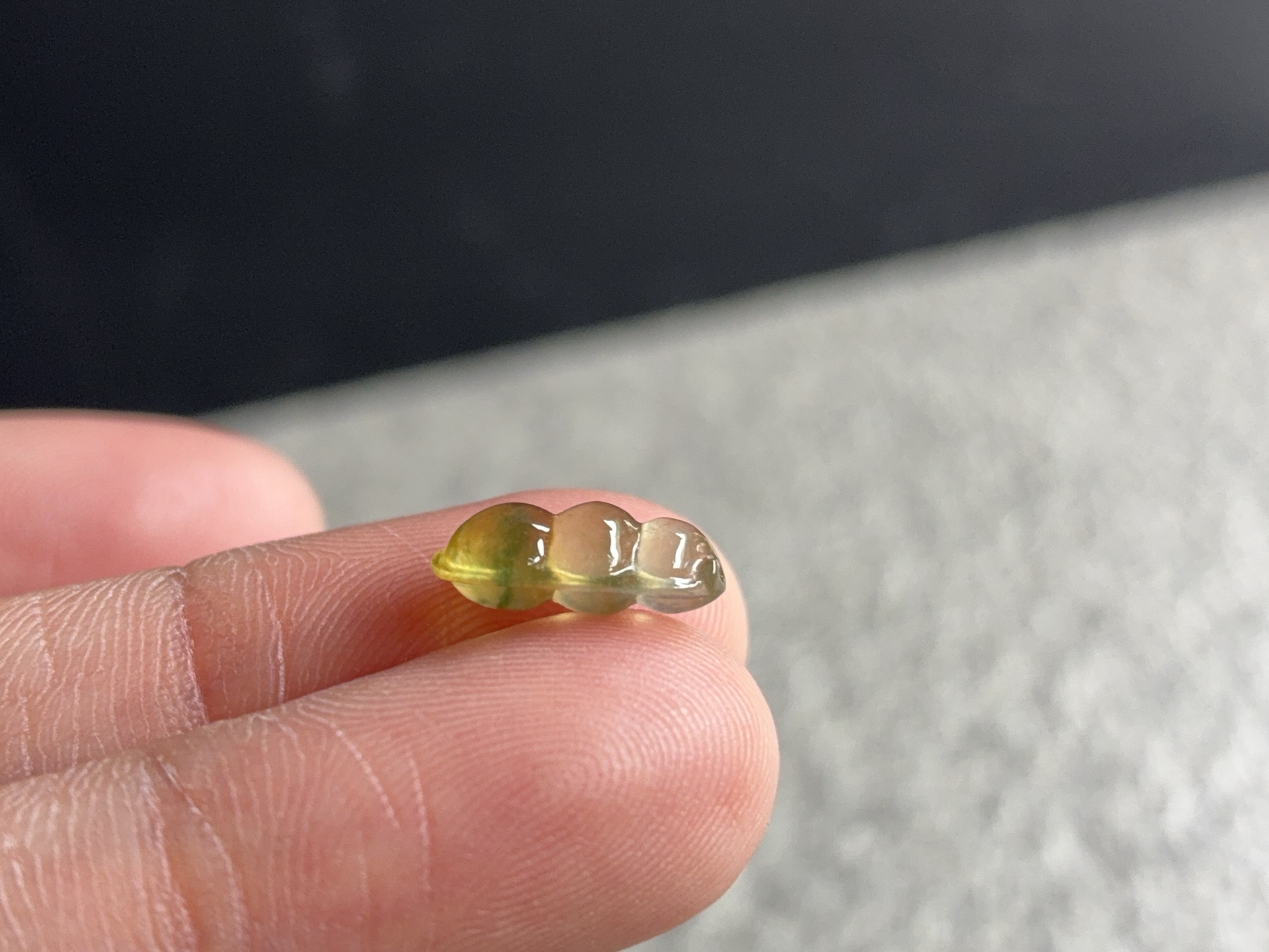 冰黄福豆 尺寸11.4× 6.7× 4.4
