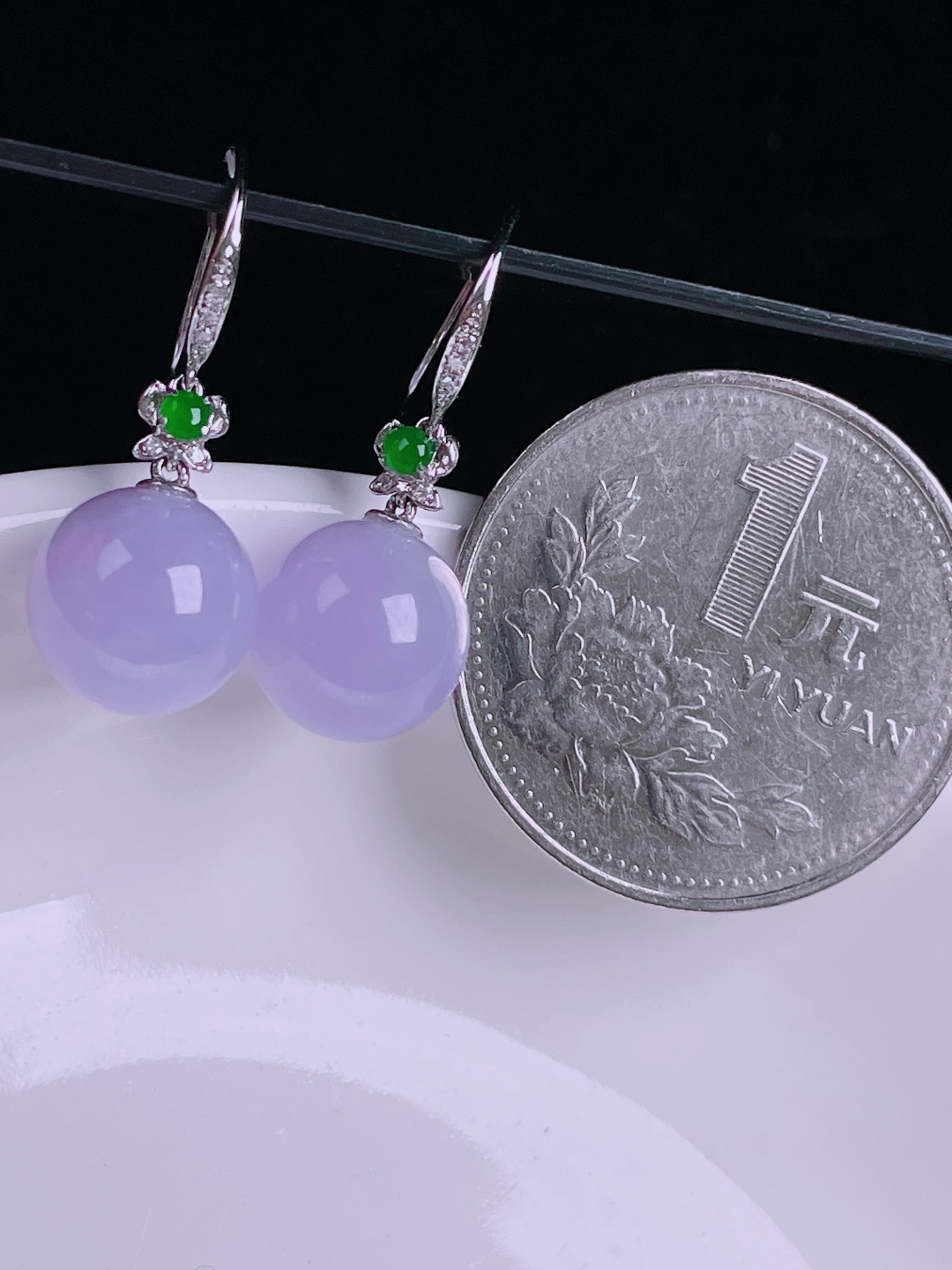 ️老种起光，细底通透，尺寸：裸石9.8mm0727