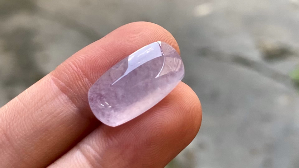 ️ 红春粉紫马鞍 18*9.5*5.3 完整