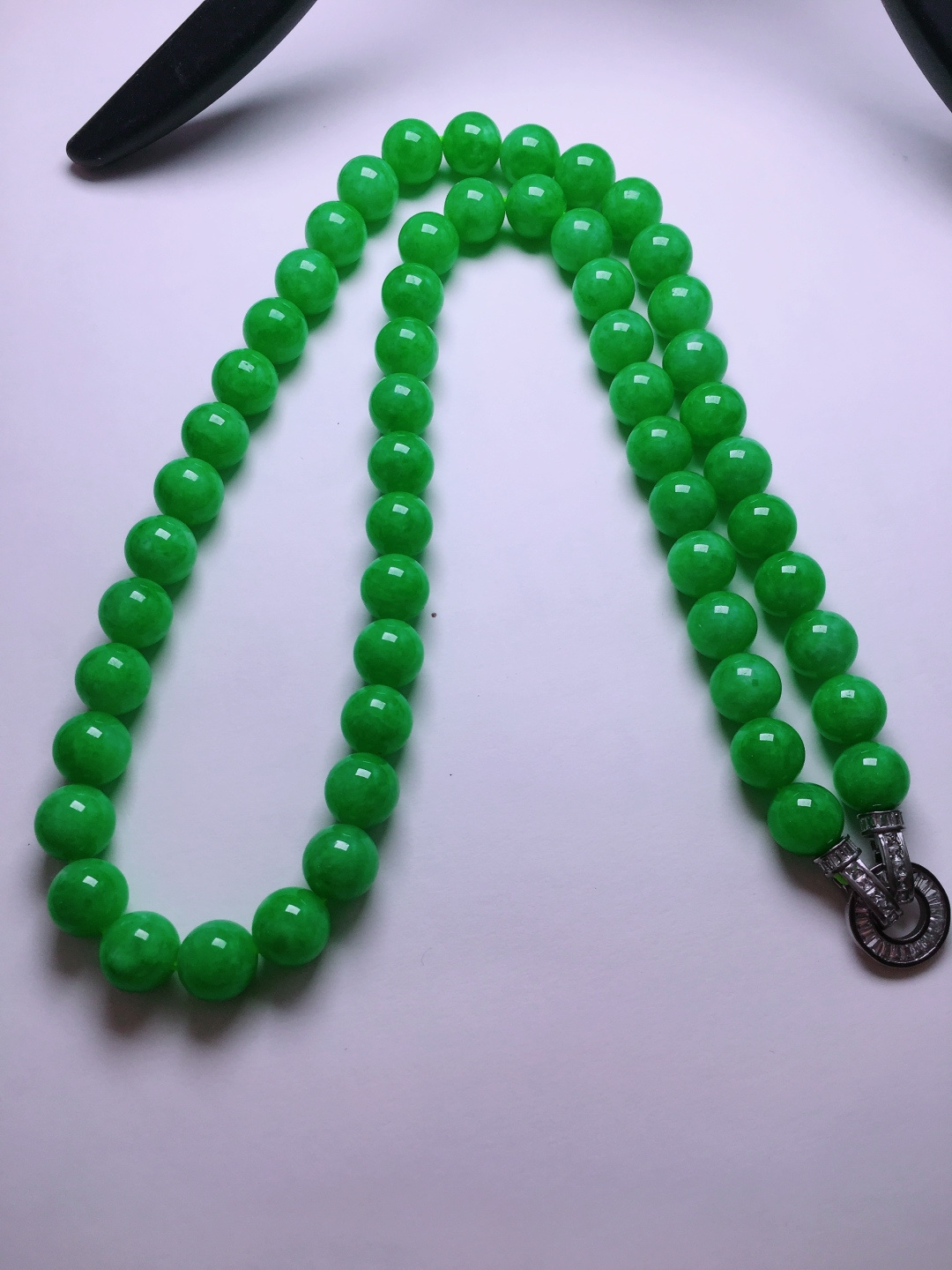 ️绿珠子项链，晶莹剔透，新颖时尚，10.6-11