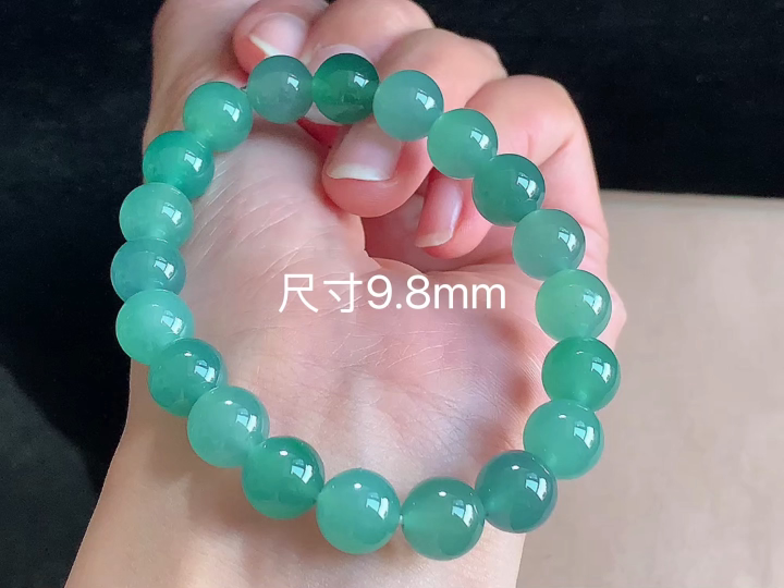 双彩手串  尺寸，9.8