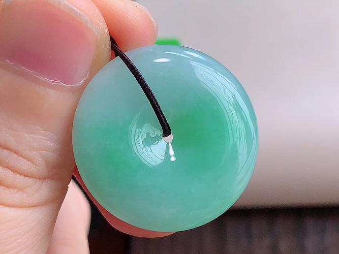 平安扣，尺寸25.4-5.7mm，包A附证书