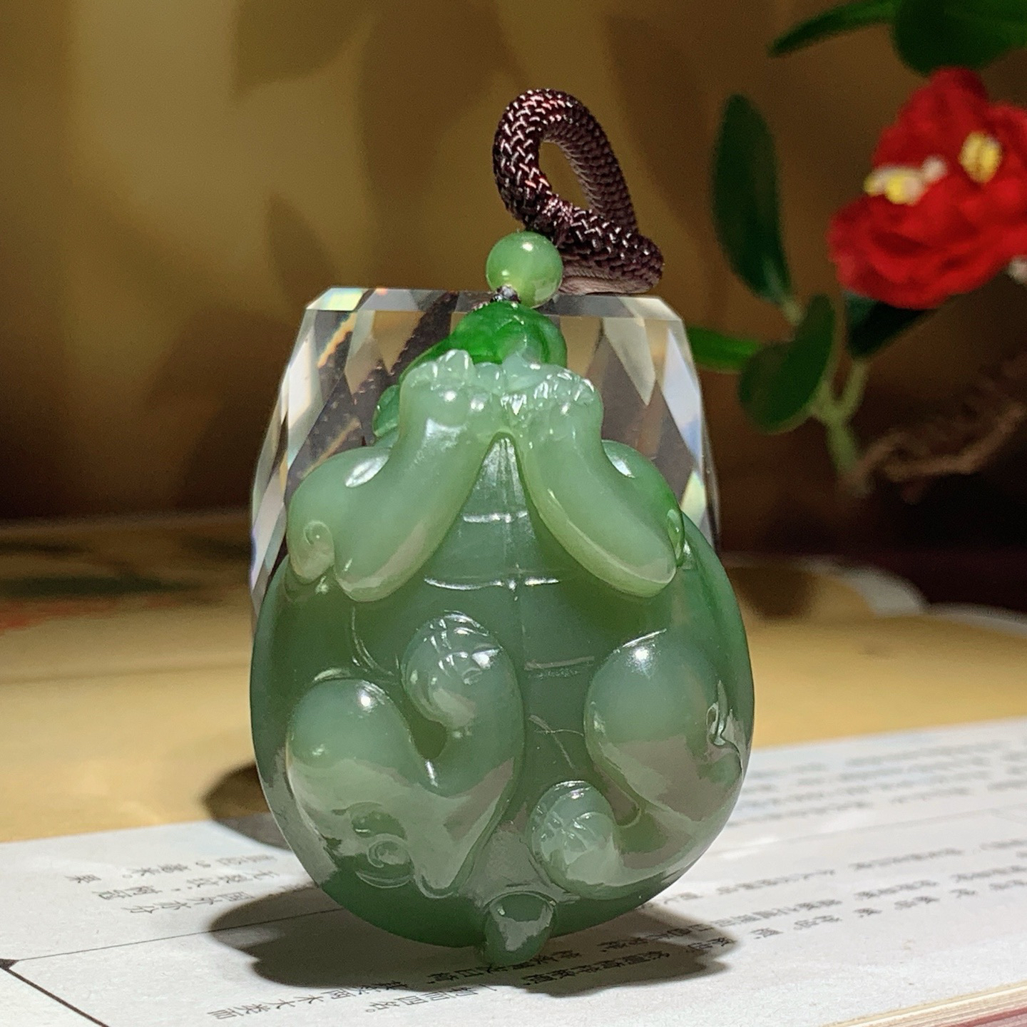 和田玉俄罗斯碧玉阳绿龙龟摆件！尺寸49/36/27重66.5克 玉质细腻油润 底色纯净 脂粉好，品质好。lt260729
