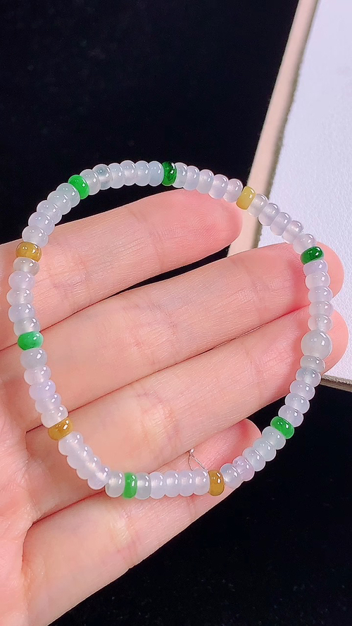 多彩手链，尺寸:5.5-5.5mm 25
