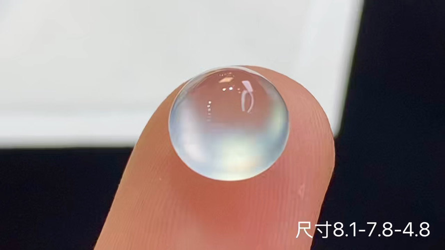 玻璃种蛋面，无裂，捡漏的来哦，8.1-7.8-4.8