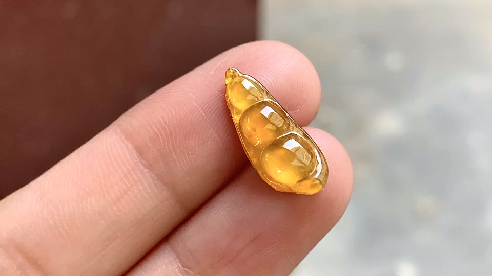 ️ 黄金福豆 17.5*7.5*2.5 完整
