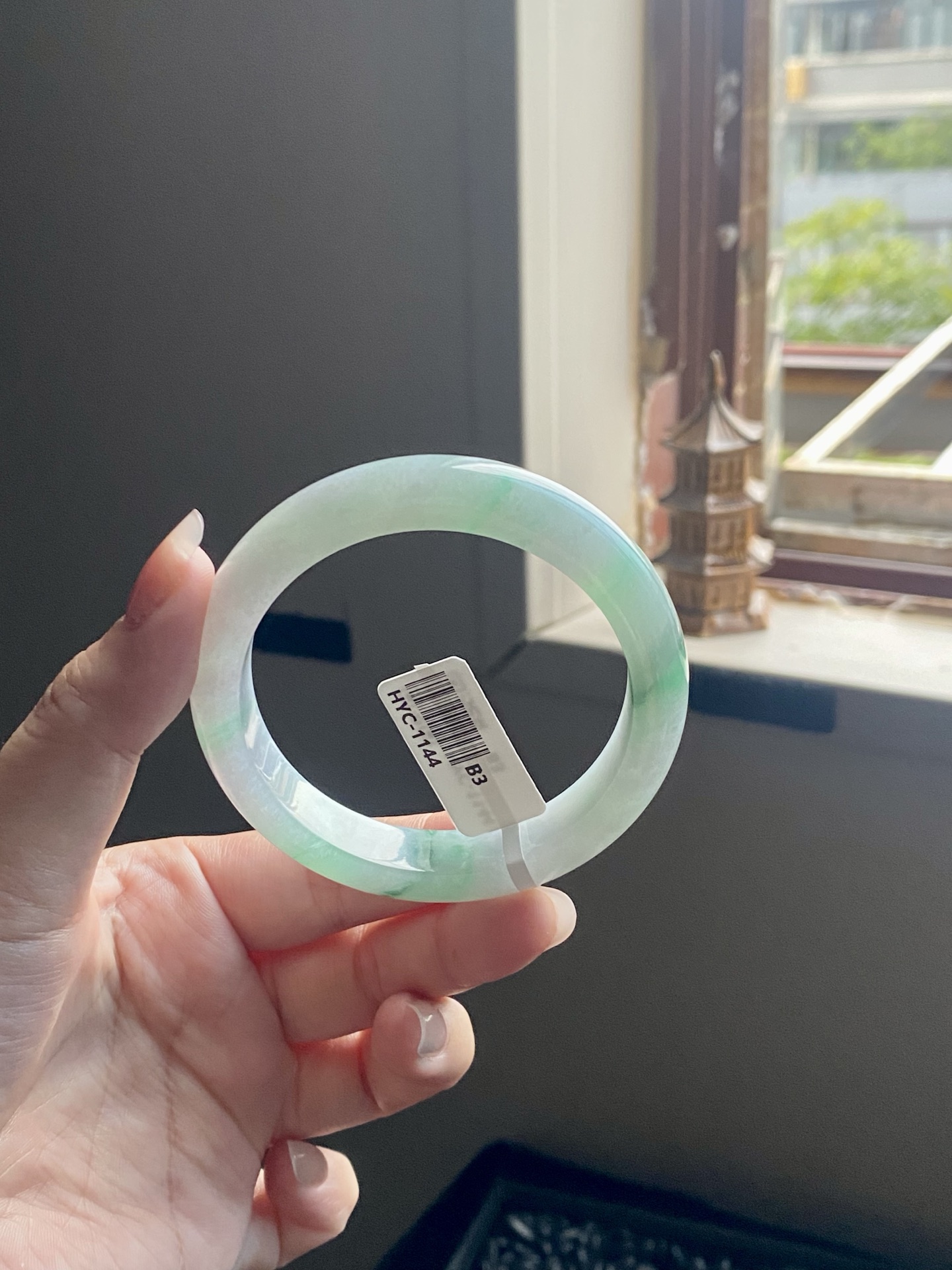 飘绿金丝绿正圈成品 HYC-1144 ⭕️56-12-8