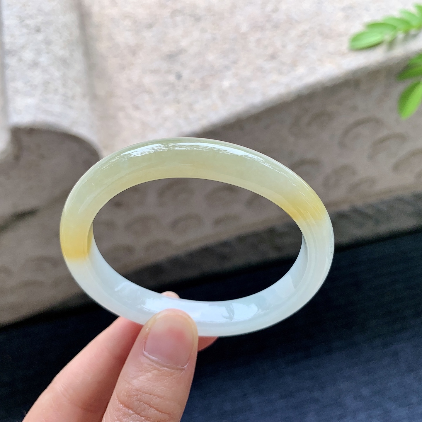 贵妃53 54，细糯飘黄翡，水润，种老，细腻，无裂