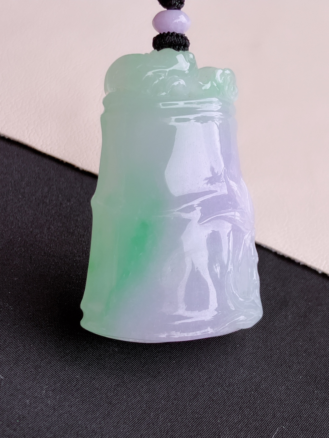 双彩竹报平安，饱满大气，尺寸53.6/34/12/自然光实拍