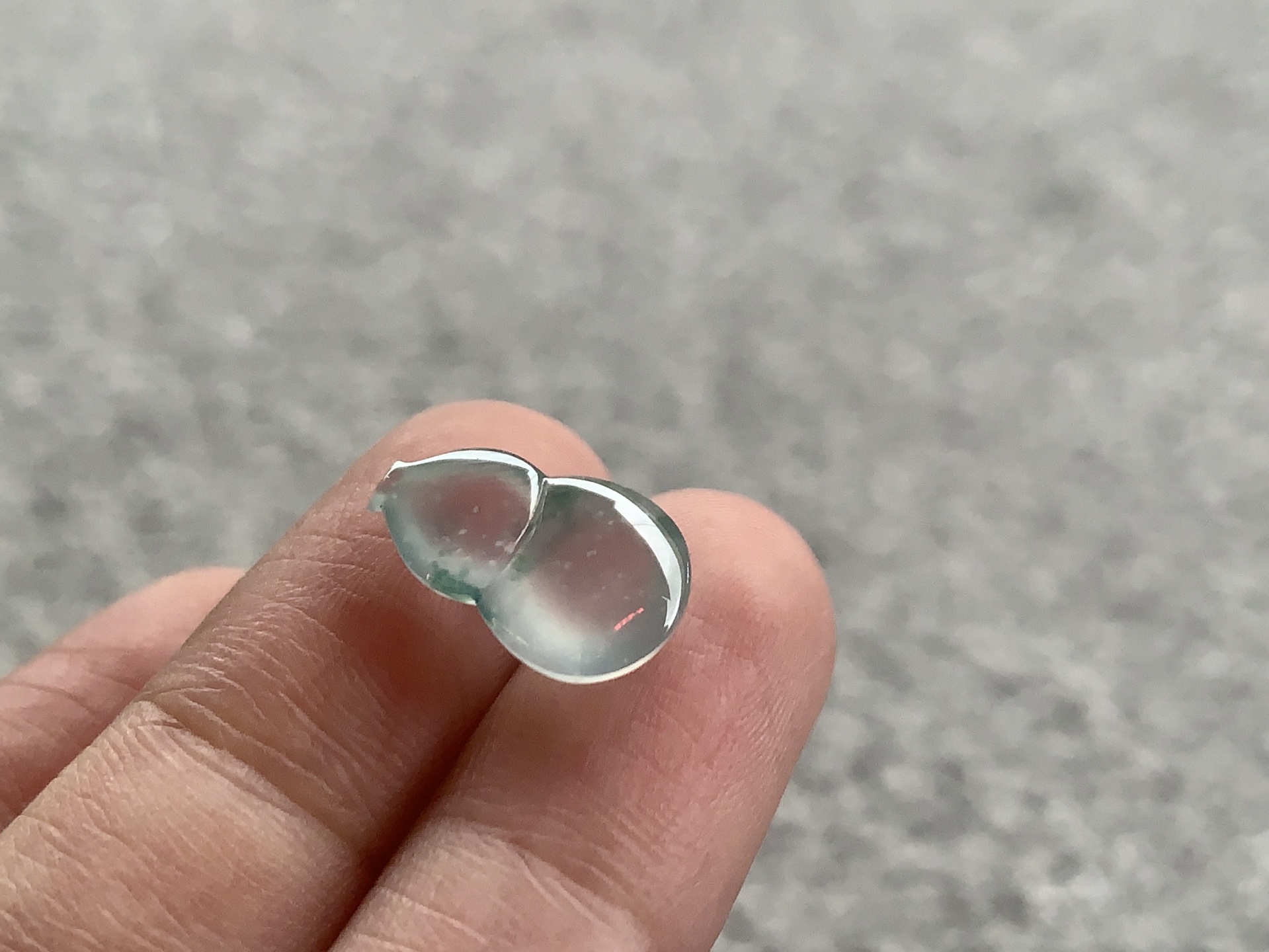 ️ 飘绿葫芦，尺寸：13.2×8.4×5.2