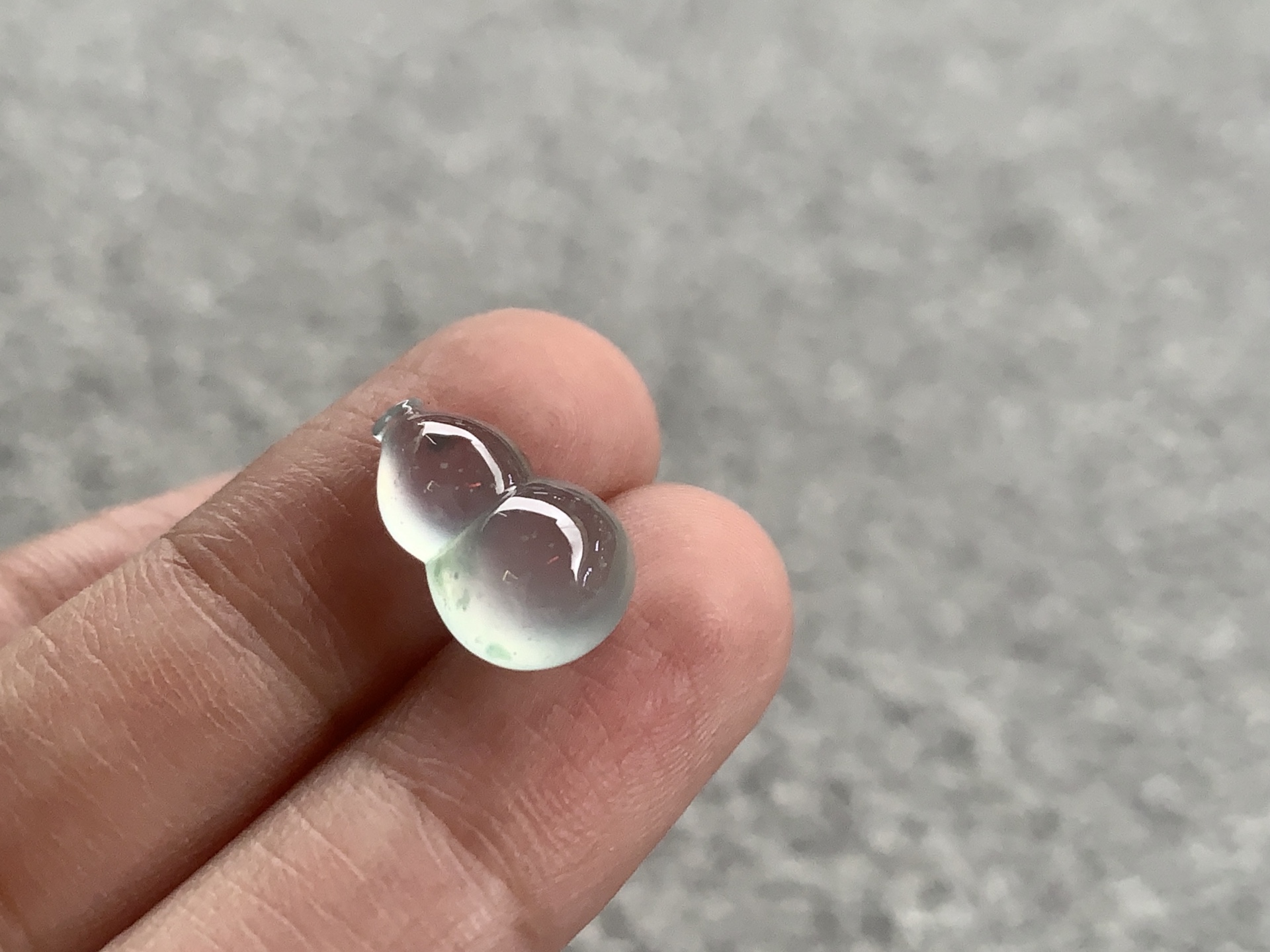 ️ 飘绿葫芦，尺寸：13.2×8.4×5.2