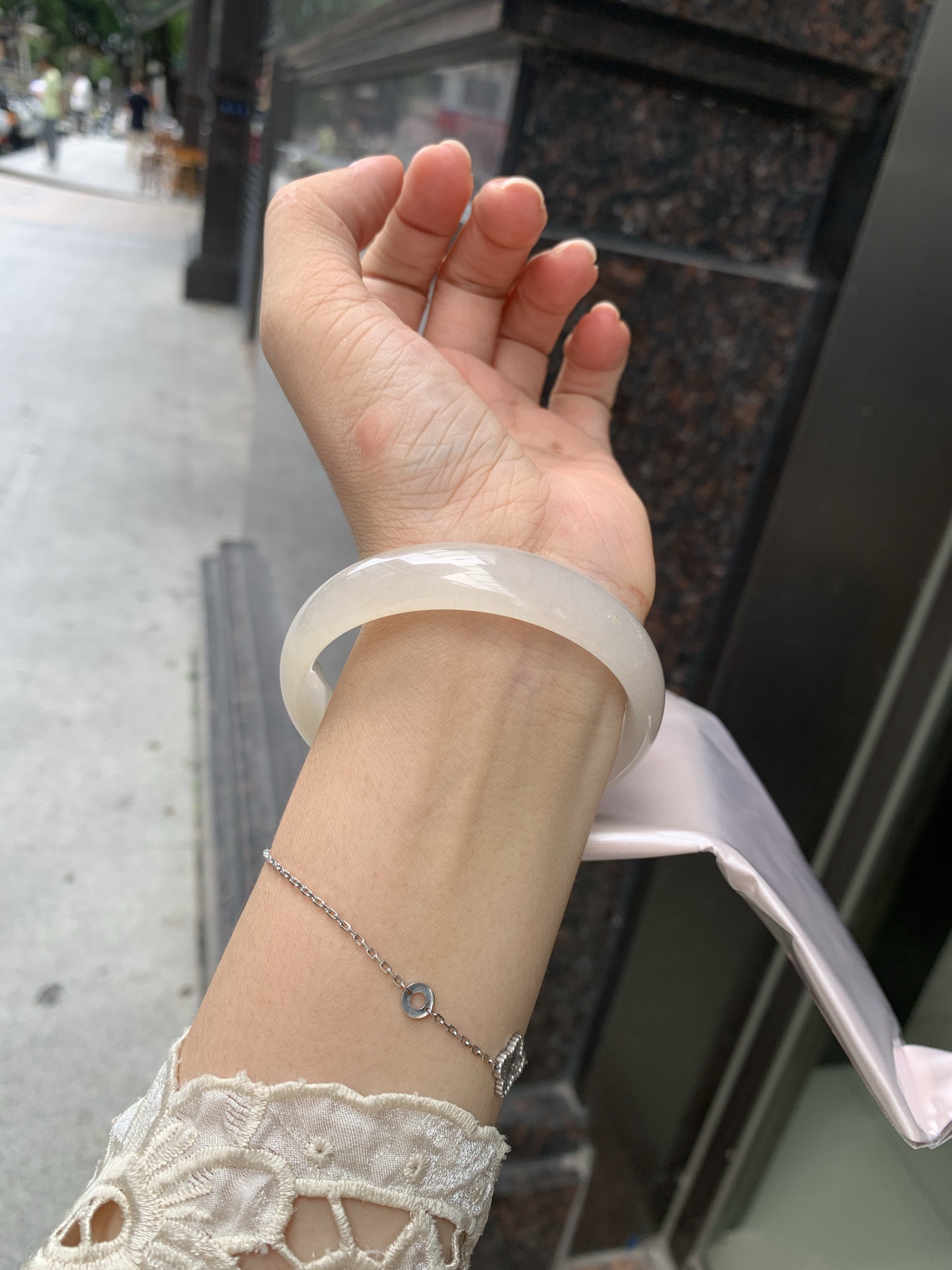 冰糖雪梨正圈, 0730-N1272, 打灯棉线，底妆水润，淡淡黄调晕染，冰糖雪梨的感觉，甜甜的清爽不腻