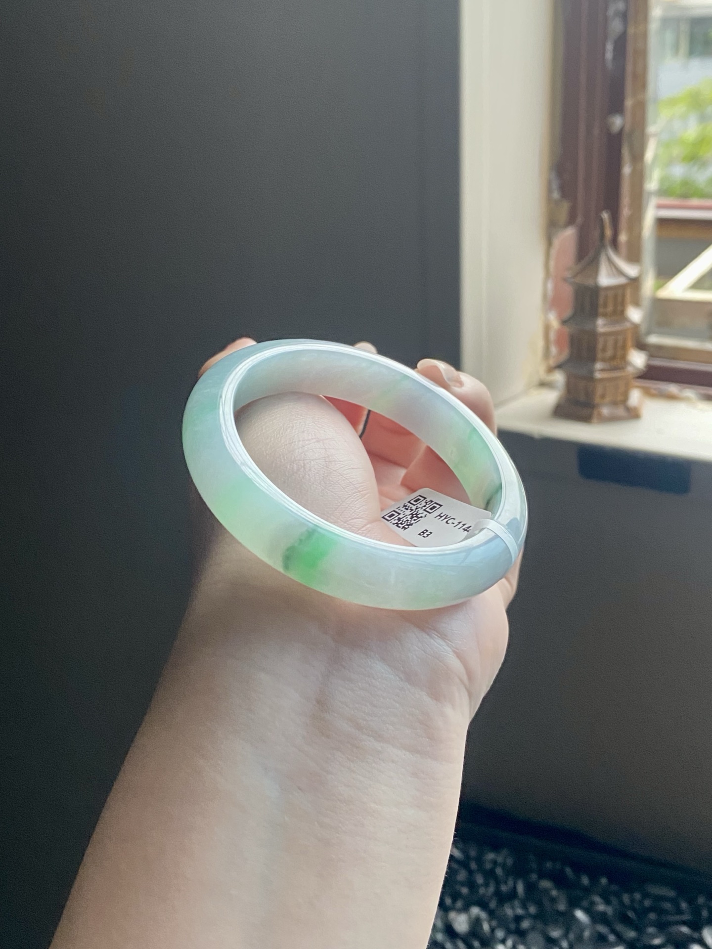 飘绿金丝绿正圈成品 HYC-1144 ⭕️56-12-8