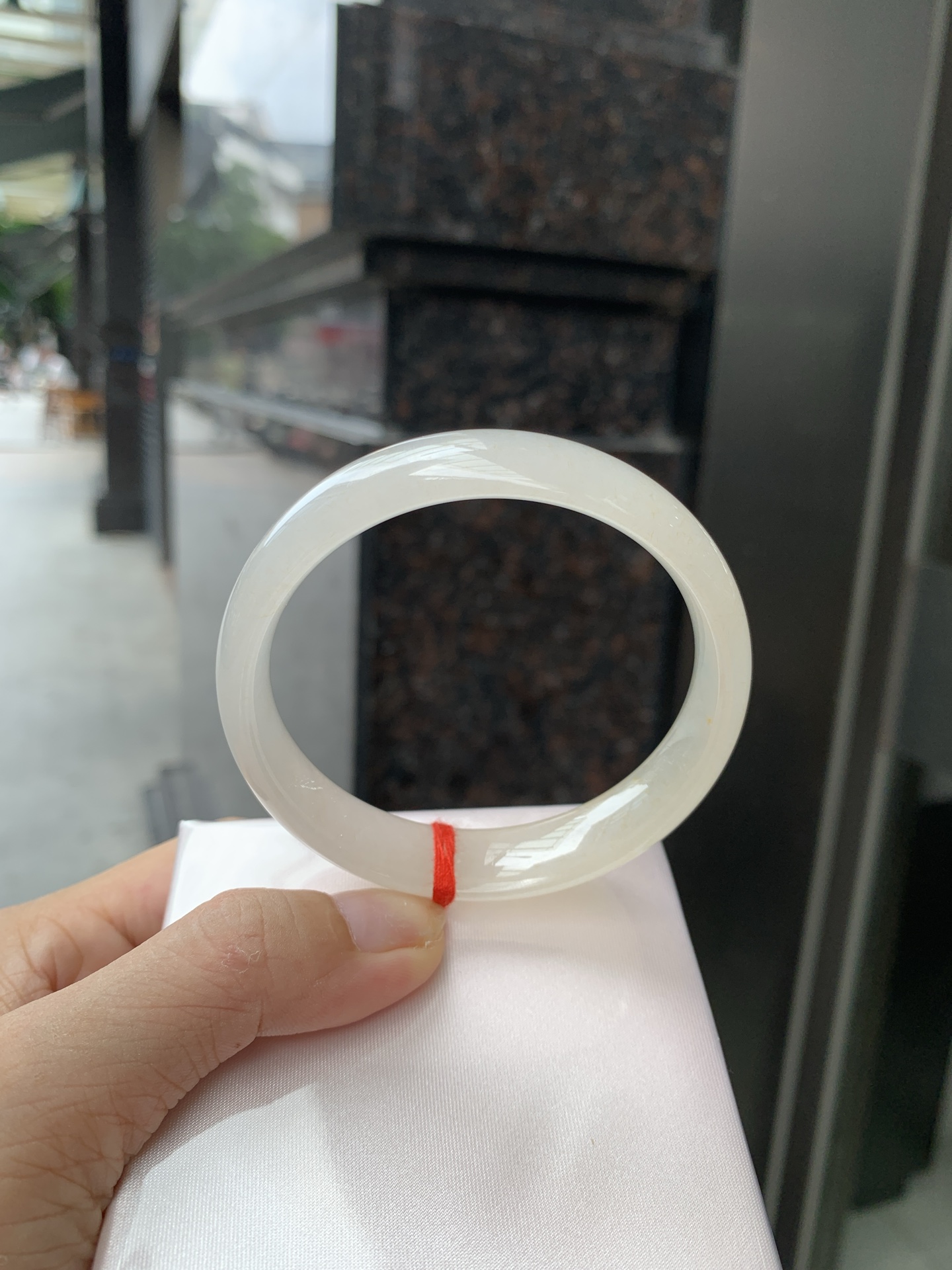 冰糖雪梨正圈, 0730-N1272, 打灯棉线，底妆水润，淡淡黄调晕染，冰糖雪梨的感觉，甜甜的清爽不腻