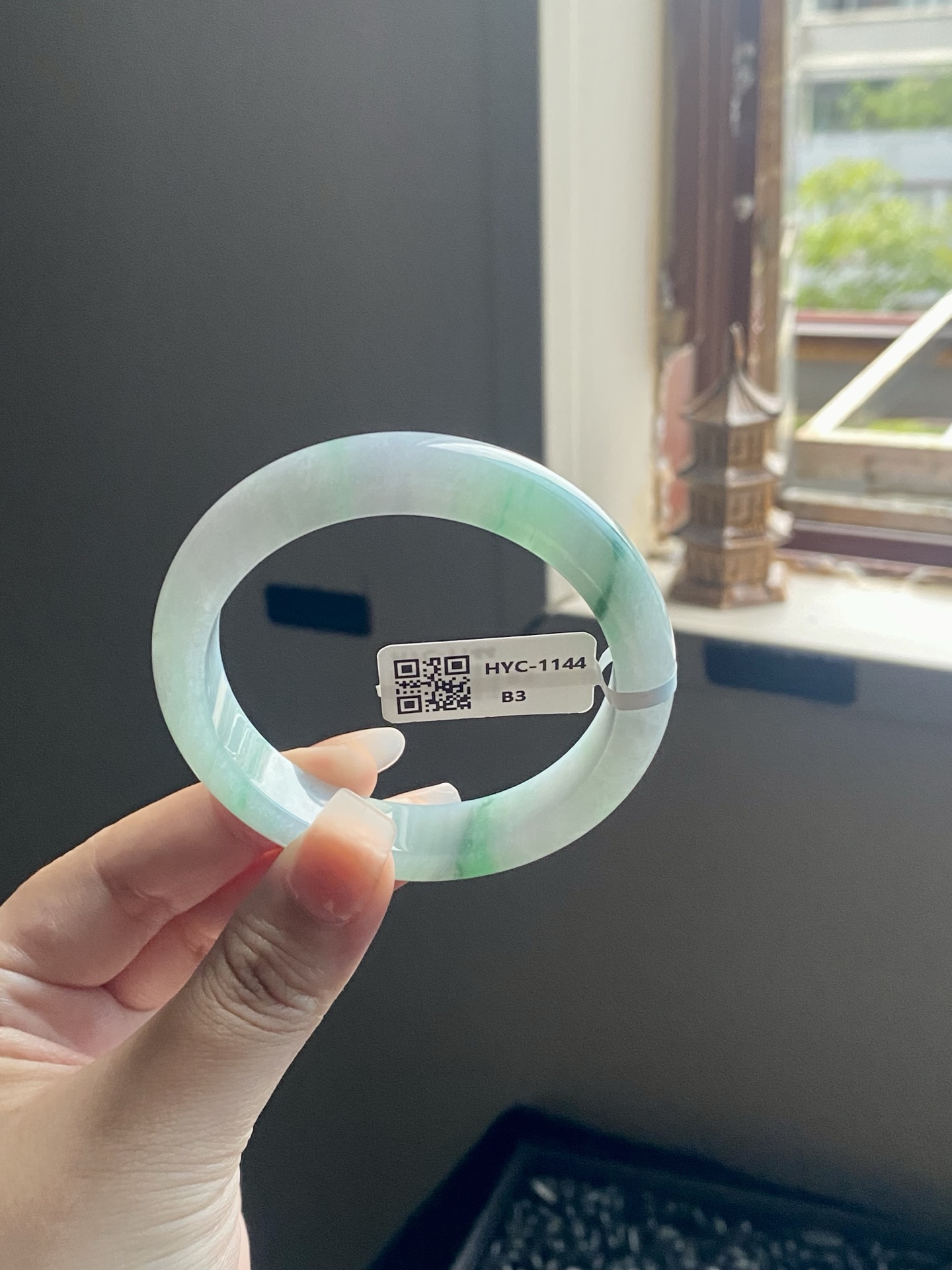 飘绿金丝绿正圈成品 HYC-1144 ⭕️56-12-8