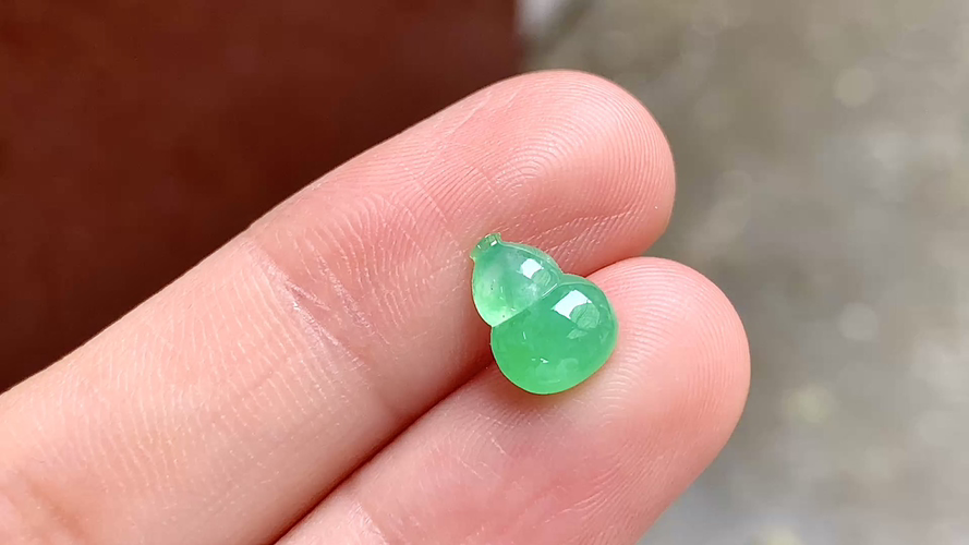 ️ 阳绿葫芦 9.5*7*4