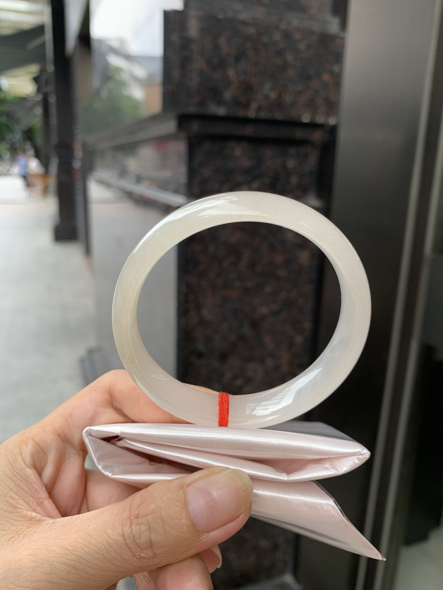 冰糖雪梨正圈, 0730-N1272, 打灯棉线，底妆水润，淡淡黄调晕染，冰糖雪梨的感觉，甜甜的清爽