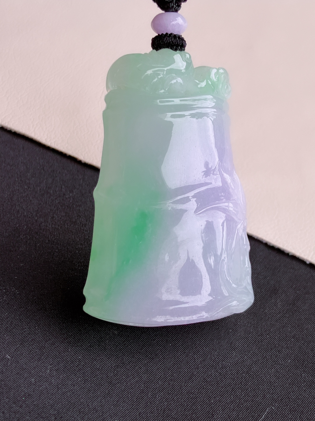 双彩竹报平安，饱满大气，尺寸53.6/34/12/自然光实拍
