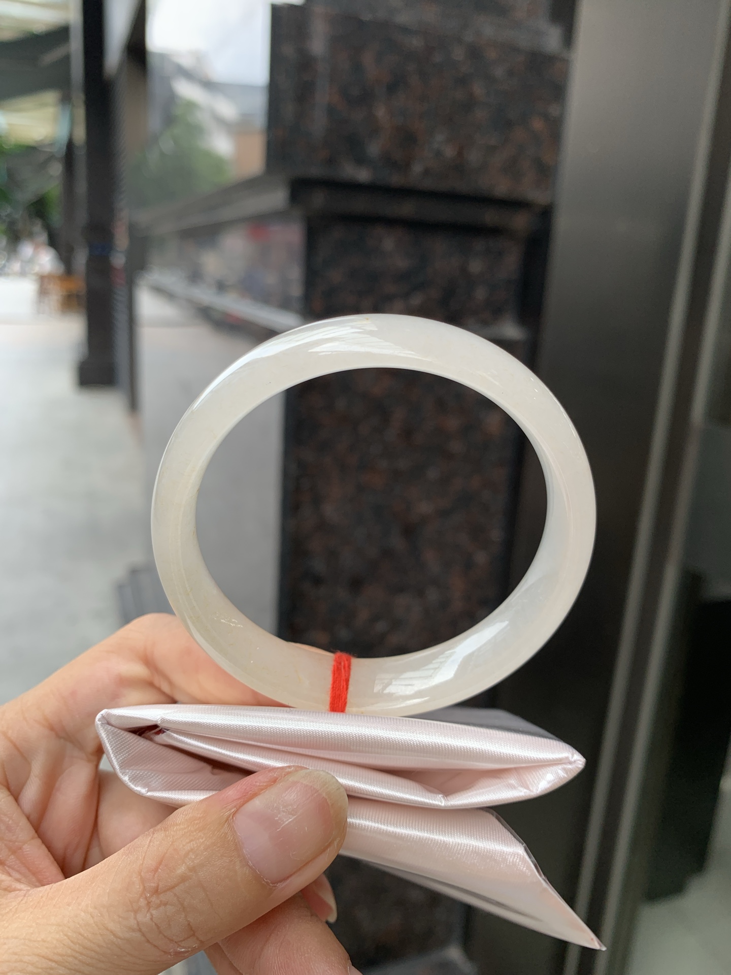 冰糖雪梨正圈, 0730-N1272, 打灯棉线，底妆水润，淡淡黄调晕染，冰糖雪梨的感觉，甜甜的清爽不腻