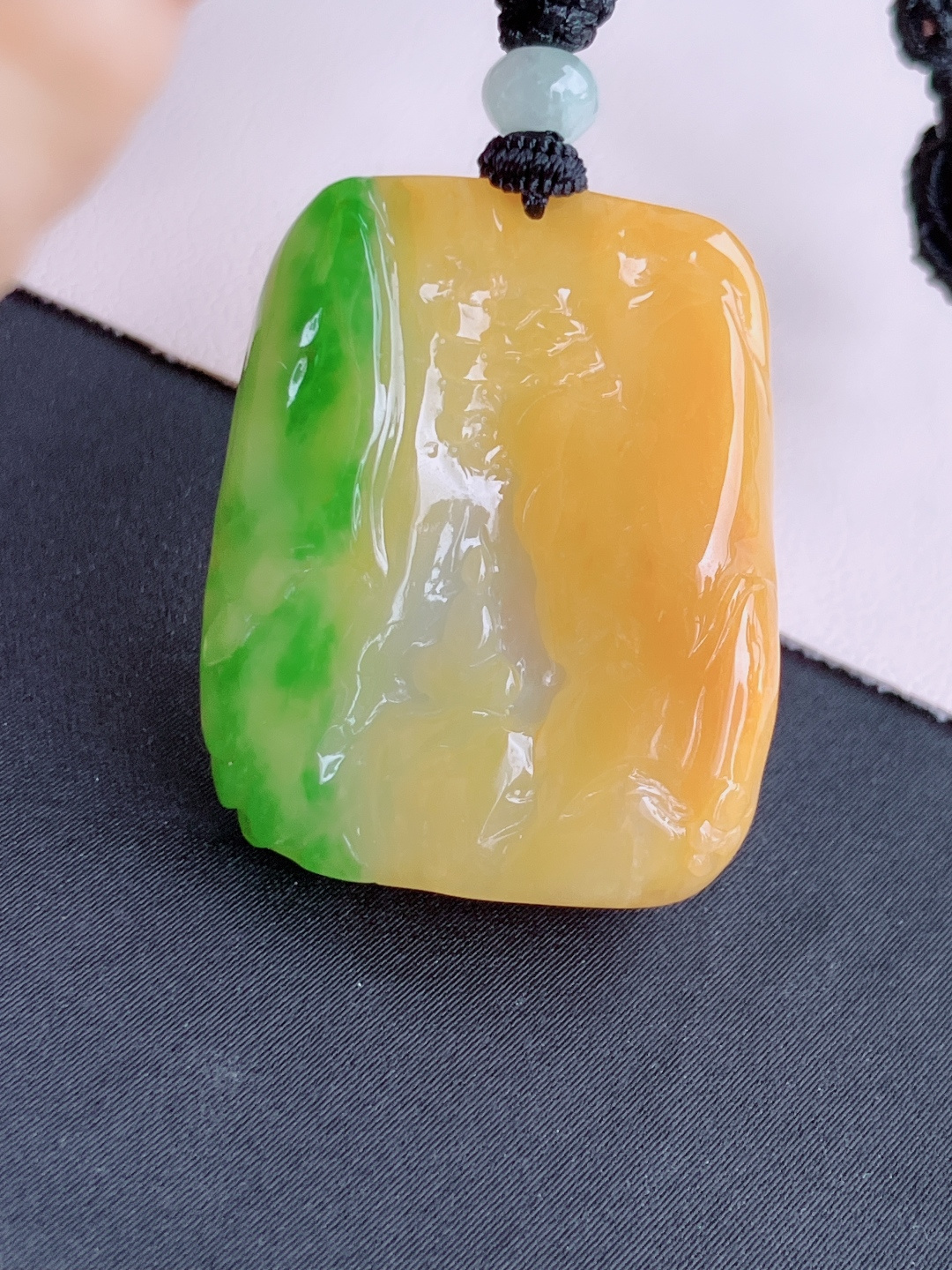 三彩悟道，意境美，尺寸40/31.8/12/自然光实拍